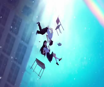 Anime Classmates Love Animated Wallpaper