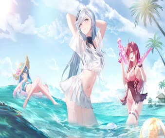 Fk Hot Anime Babes Live Wallpaper