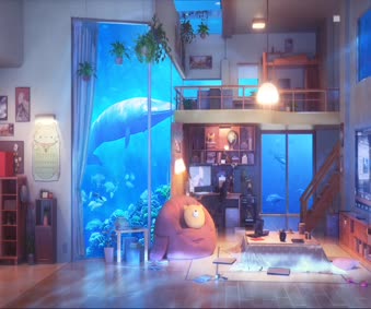 Bedroom Submarine Chill Live Wallpaper