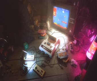 Mario on Family Computer Live Wallpaper 