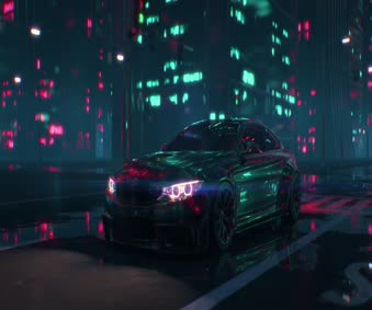 BMW M4 4K 60Fps Loop By Visualdon