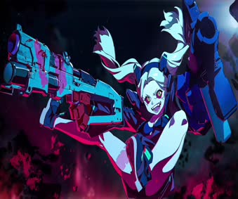 Cyberpunk Edgerunner Rebecca By Cybust Live Wallpaper 4K