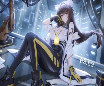 Tech Girl Live Anime Wallpaper