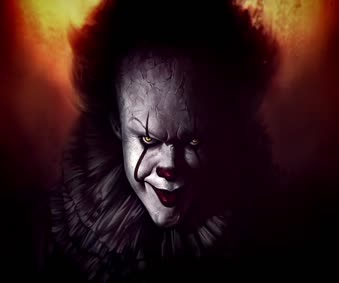 Scary Pennywise Live Wallpaper Engine