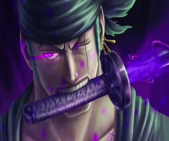 2K Roronoa Zoro Sword One Piece Live Wallpaper