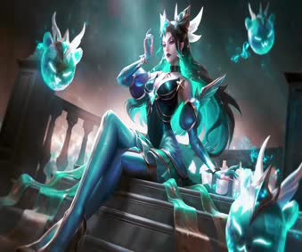 2K Syndra Star Guardian Lol Live Wallpaper