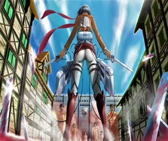 Mikasa Ackerman Live Wallpaper