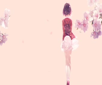 Kato Megumi Stroll Live Wallpaper
