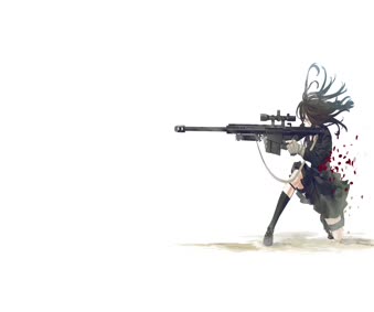Sniper Girl Live Wallpaper