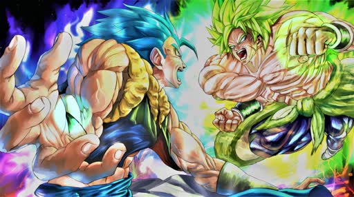 Broly vs gogeta 4k live wallpaper