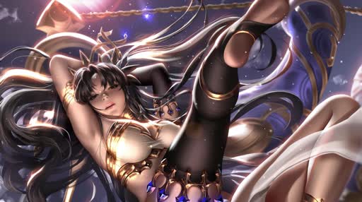 Cute ishtar 4k live wallpaper
