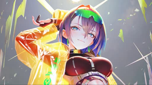 Yellow Anime Girl