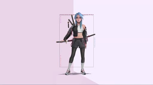 Girl & Katana