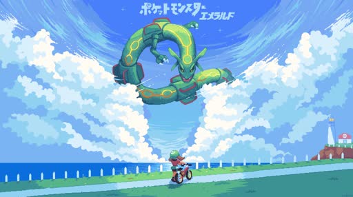 Pokemon Emerald Lively Wallpaper