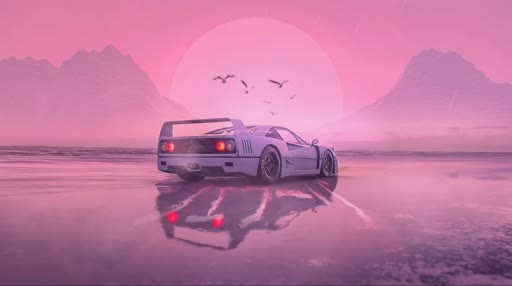 Ferrari Lively Wallpaper
