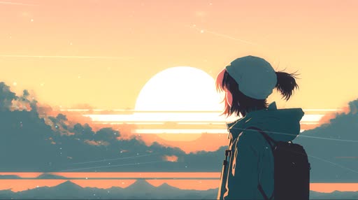 Anime Girl Background