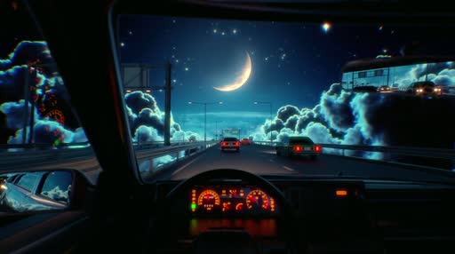 In The Clouds By Visualdon