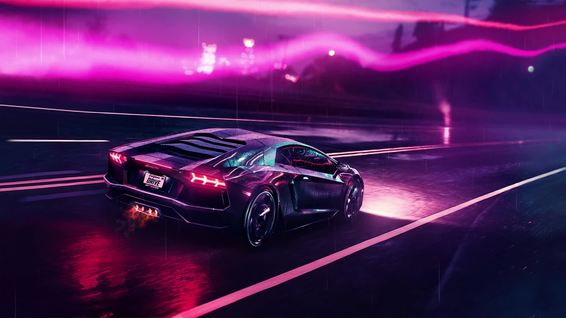 Egypt Lamborghini Rain