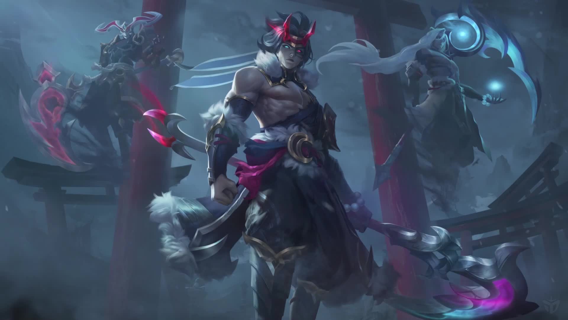 Snow Moon Kayn Animated