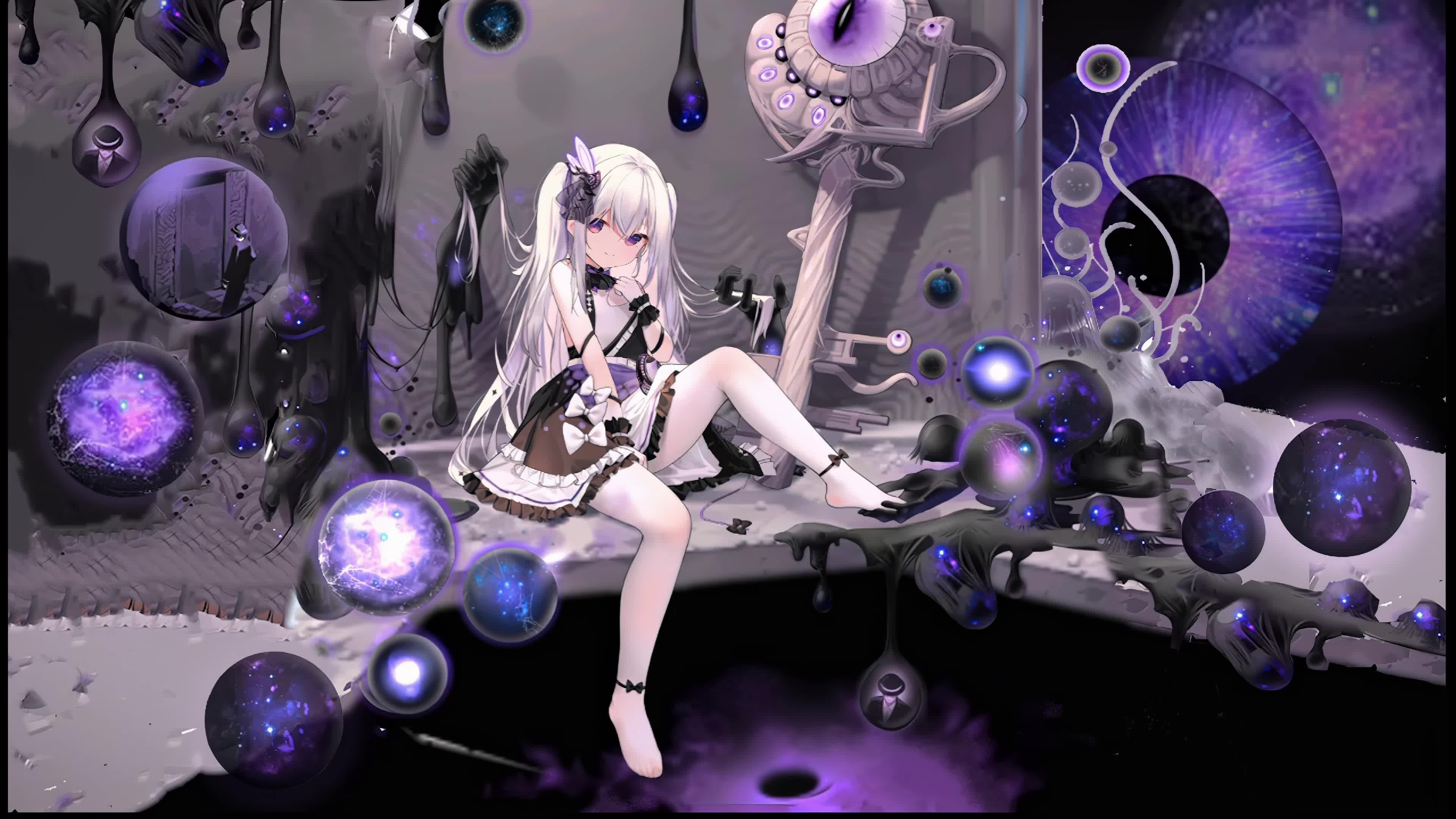 犹格•索托斯 白丝 3840x2160