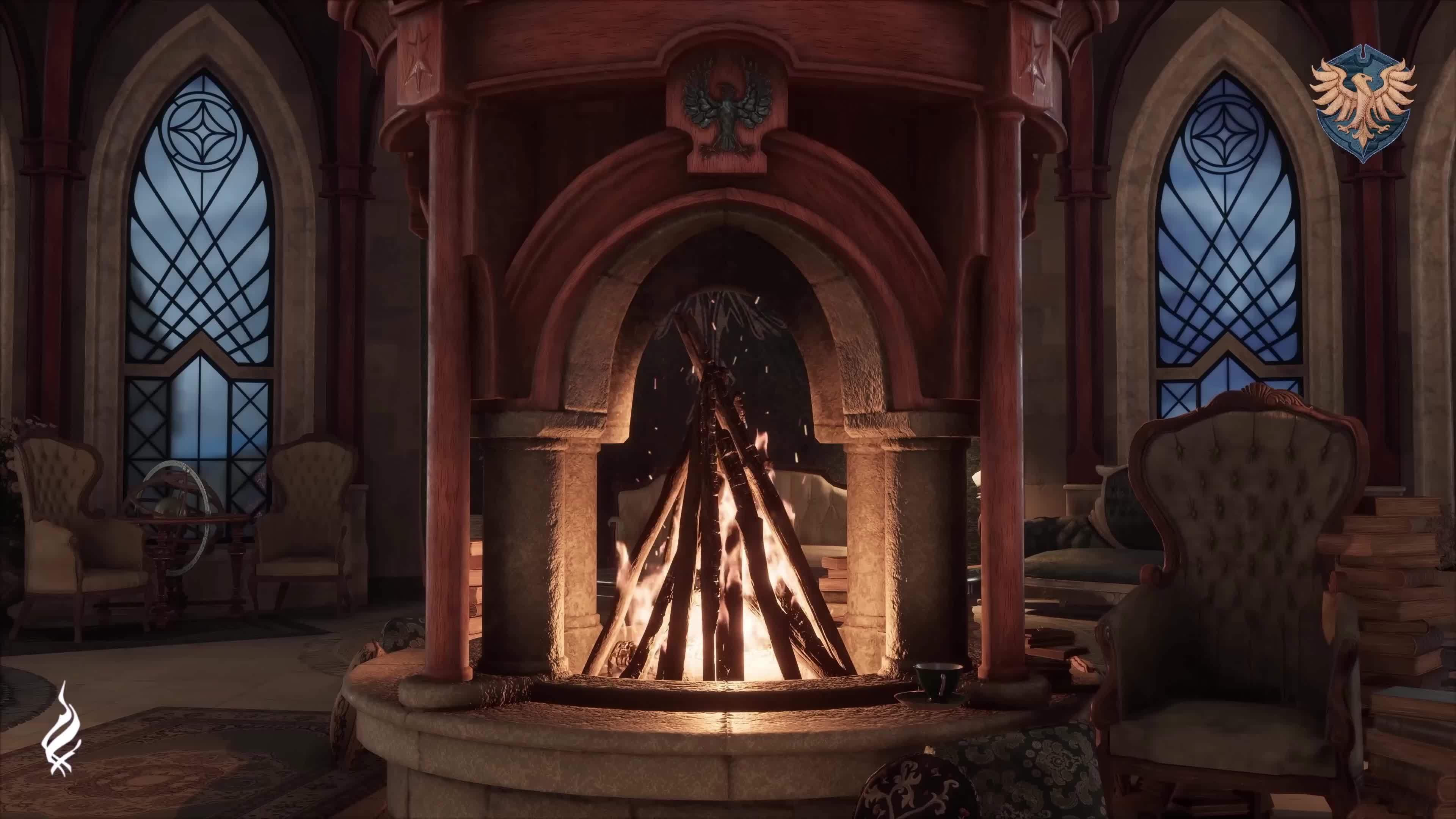 Ravenclaw Fireplace
