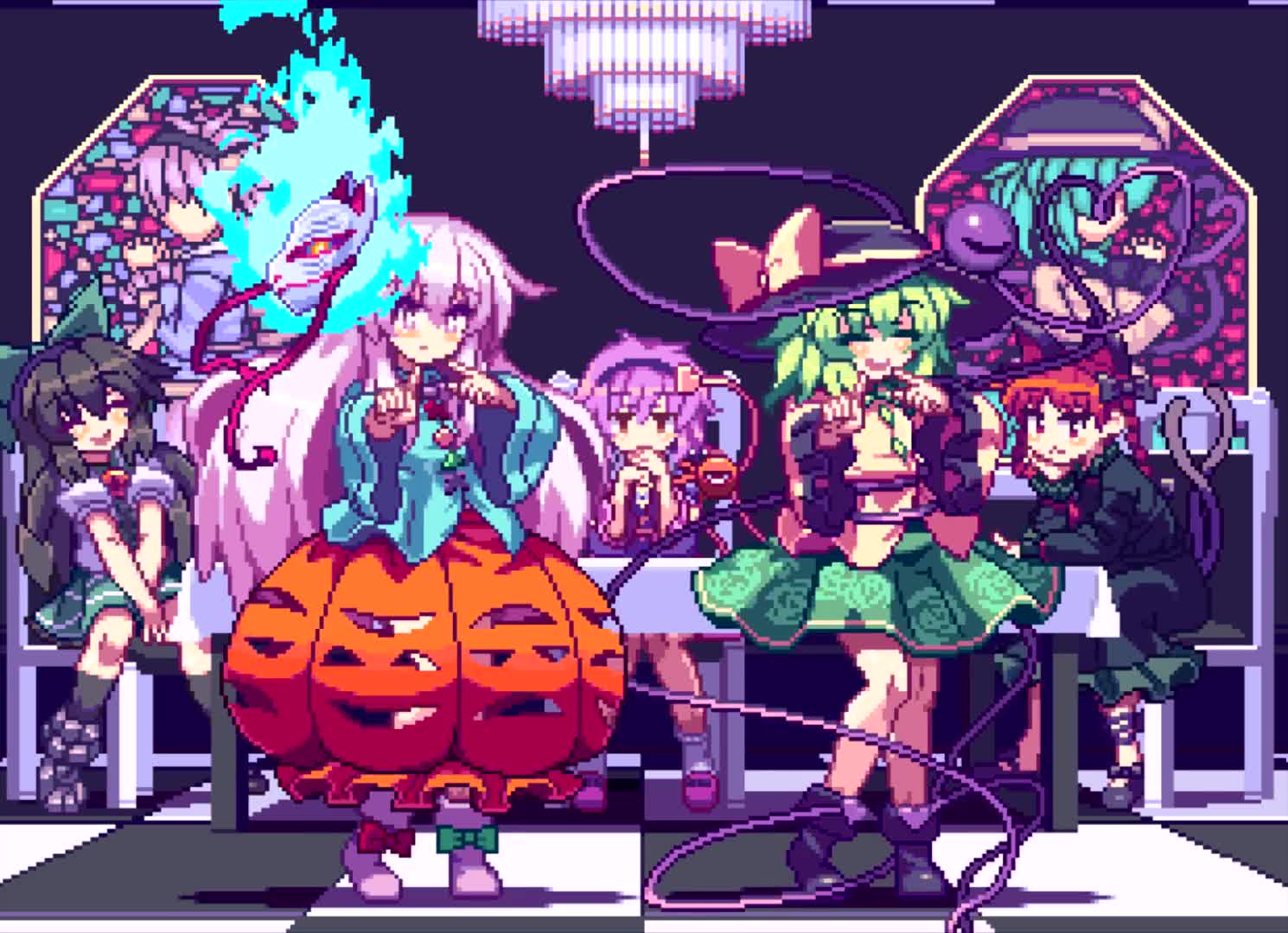 prayer in c 8 bit remix cover version koi dance touhou 8 bit universe ub AbuiKycE 1080p