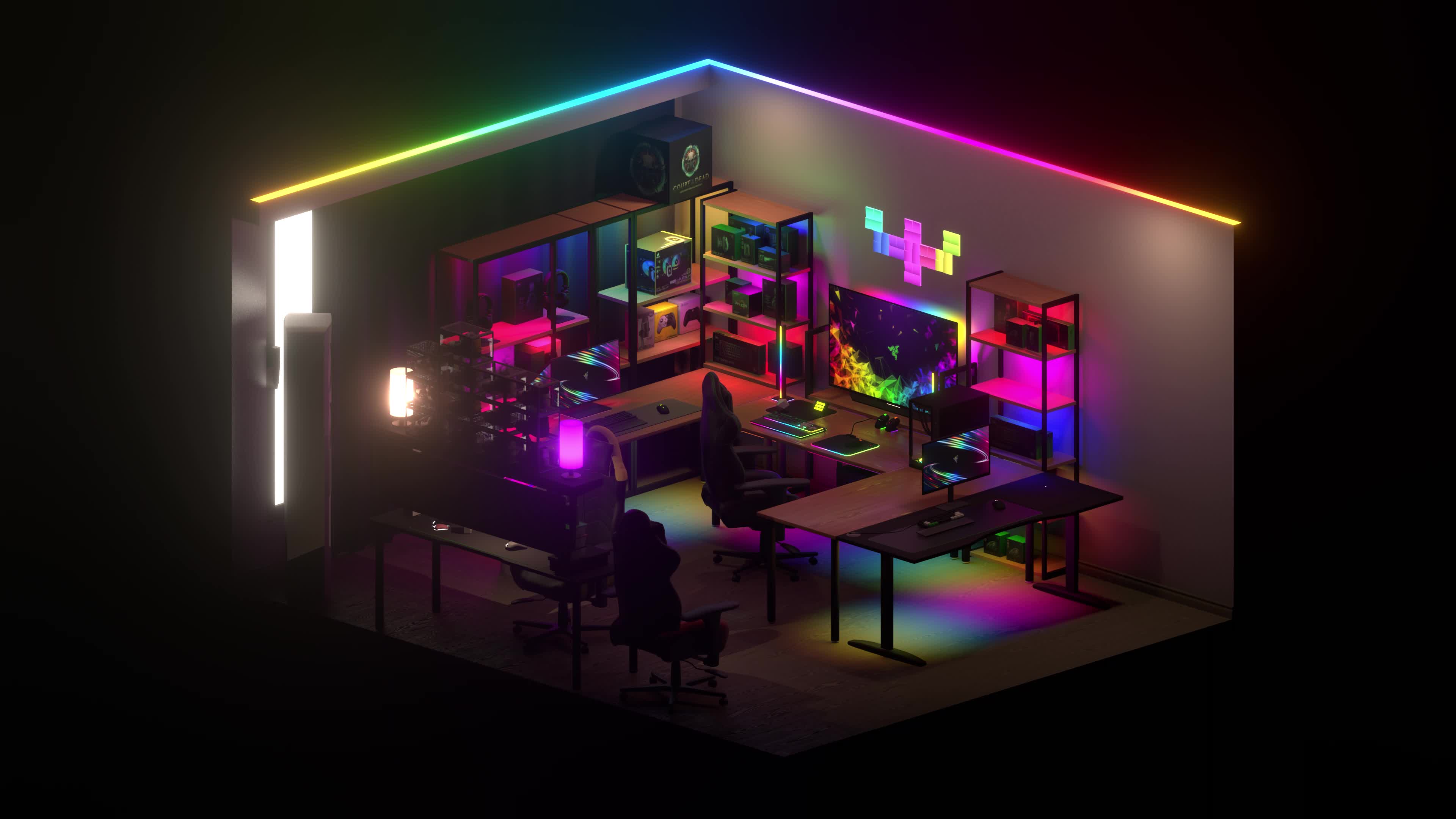 Haeyong Razer RGB Room 4K