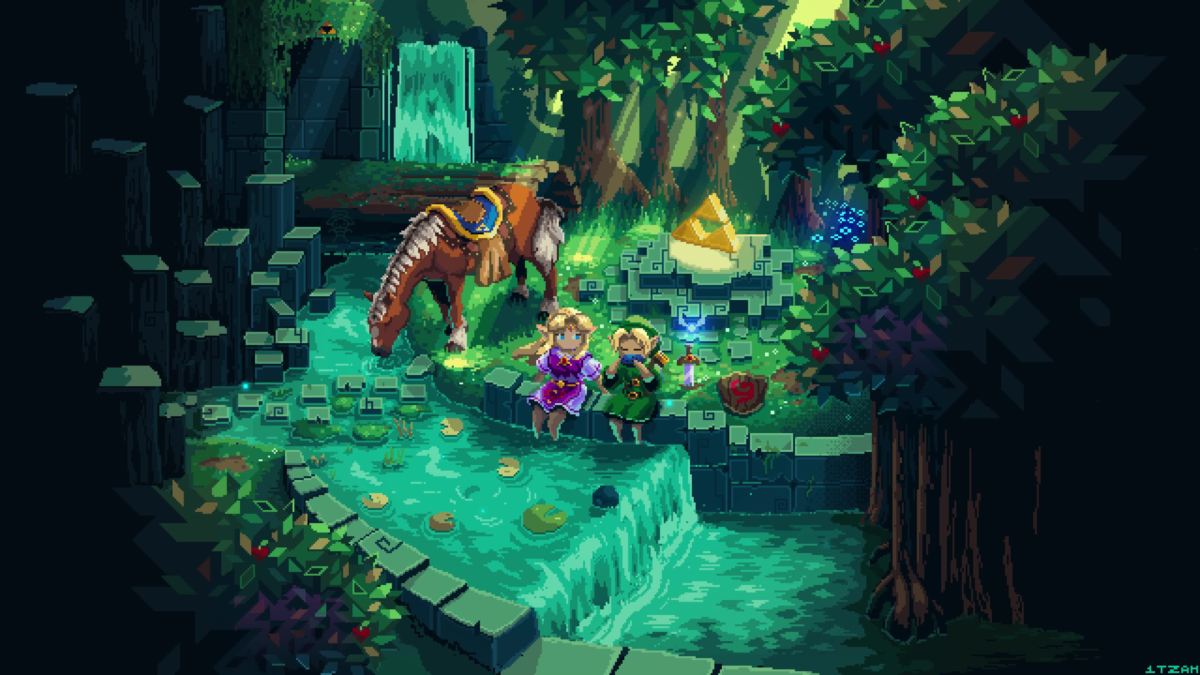 Zelda Fanart by Itzah Live Wallpaper 4K