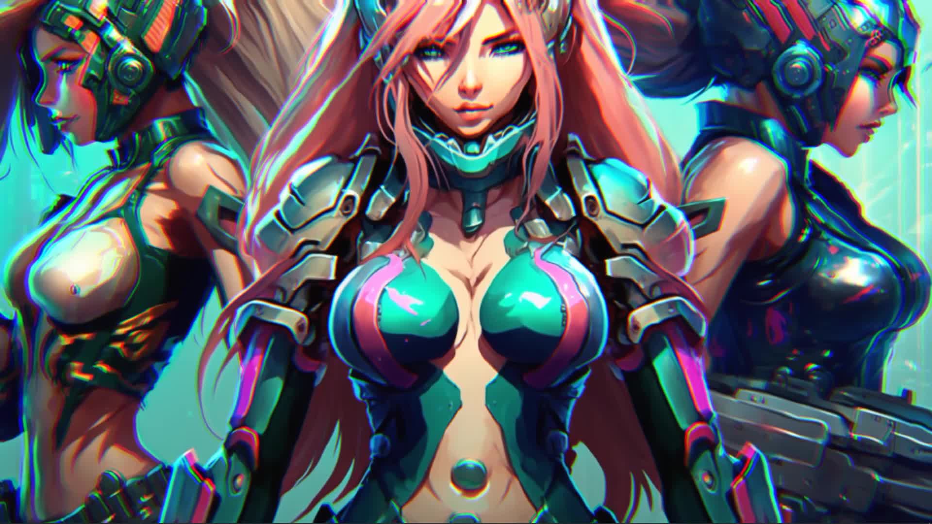 Anime Cyber Girls