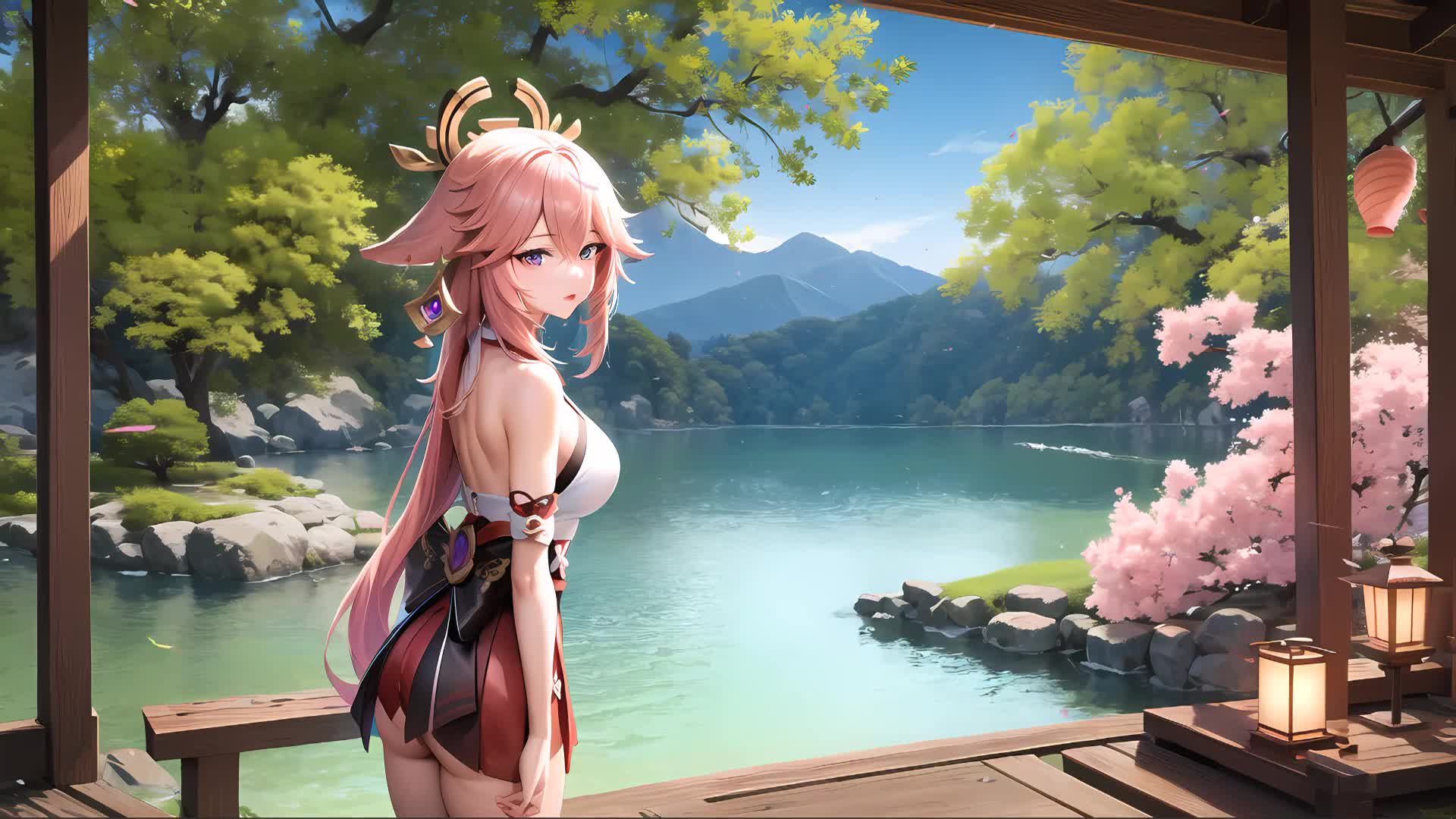 Yae Miko Genshin Impact Ai Generated