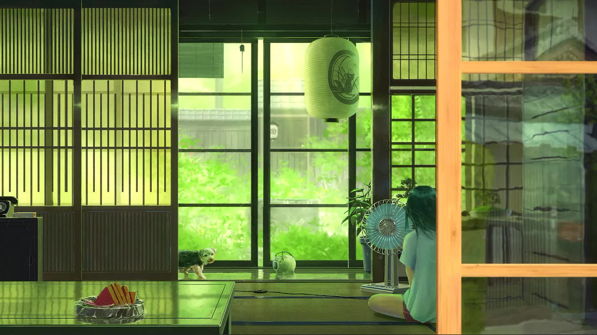 Green Summer Noon