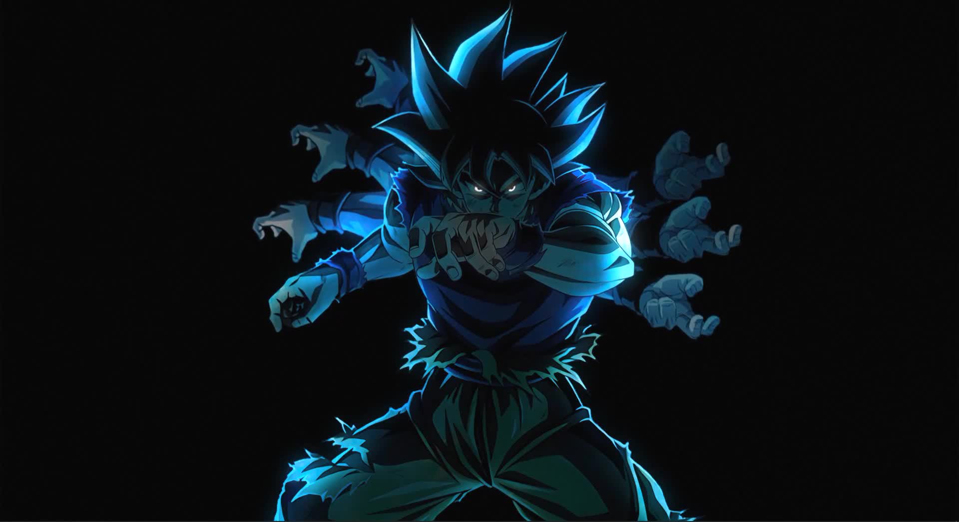 Anime Goku Ultra Instinct Windows Live Wallpaper