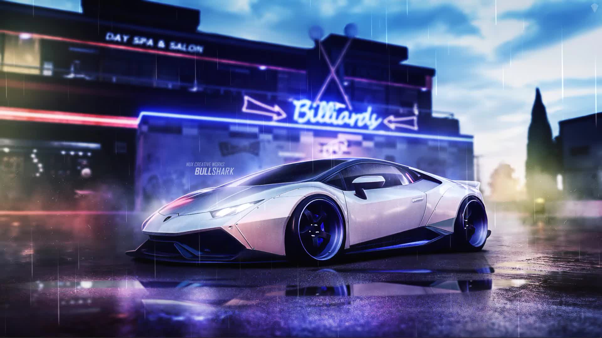 Lamborghini Huracan Car Live Wallpaper