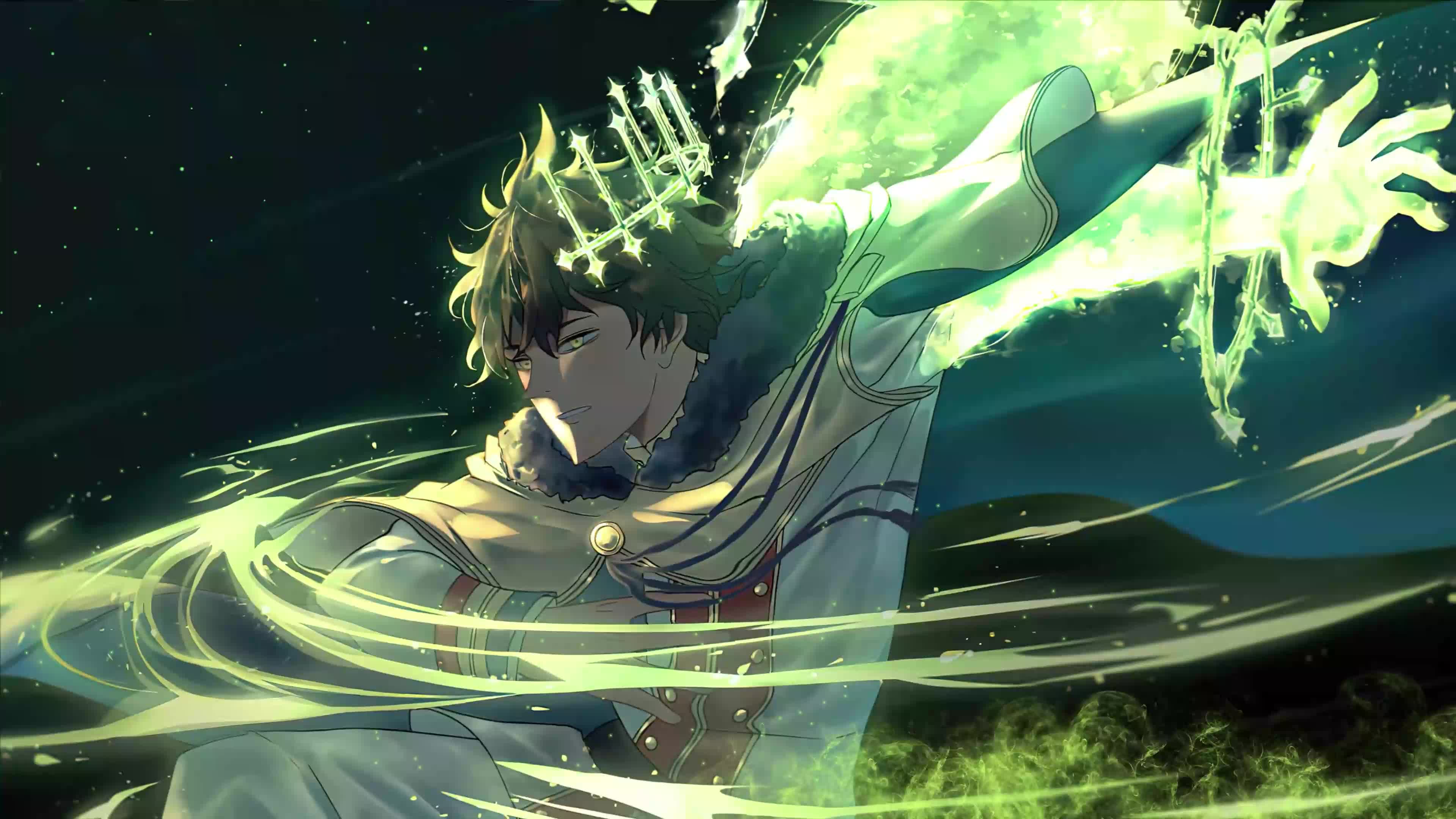 Yuno From Black Clover 3840x2160 Live Wallpaper