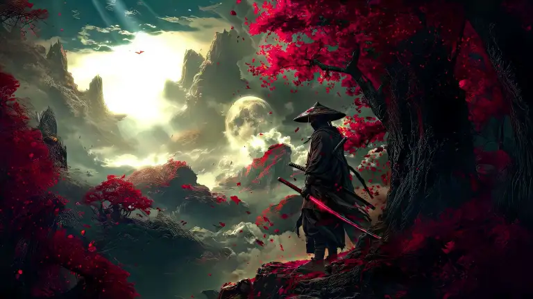 Samurai Moonlit Watch