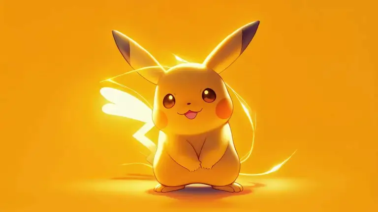 Cute Electric Pikachu Live Wallpaper