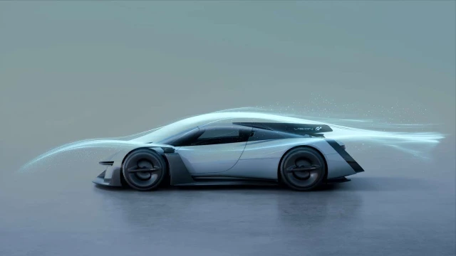 Vision GT Futuristic Concept Car Live Wallpaper