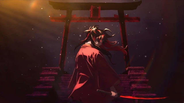Yoriichi Tsugikuni Red Katana Live Wallpaper